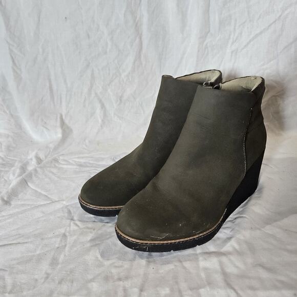 Dr. Scholl's Shoes Women's Libi Ankle Boot, Olive, Size 10M - Picture 1 of 6